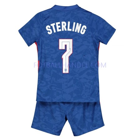 Barn Fotballdrakter England Sterling 7 Borte Euro 2020 Kortermet